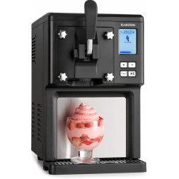 Морожениця Klarstein Sweet Sundae з дозатором чорна