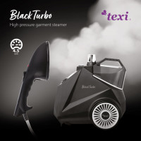 Відпарювач для одягу високого тиску TEXI Black Turbo
