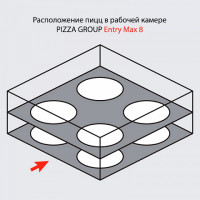Піч для піци Pizza Group Entry Max 8 (380)