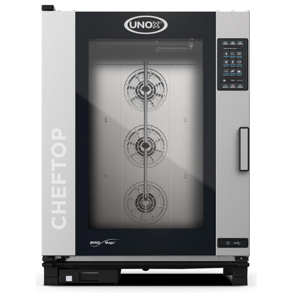 Пароконвектомат Unox XEVC1021GPRM лінія PLUS